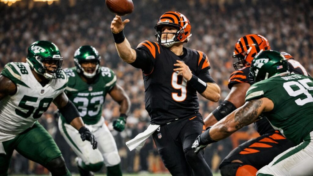 new york jets vs bengals match player stats