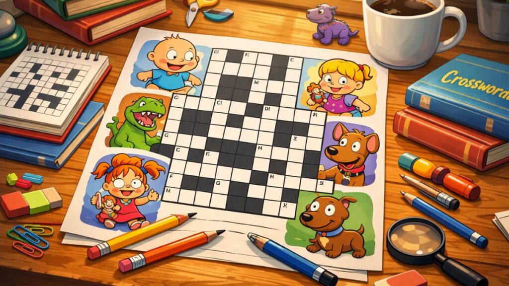 phil or lil of rugrats crossword